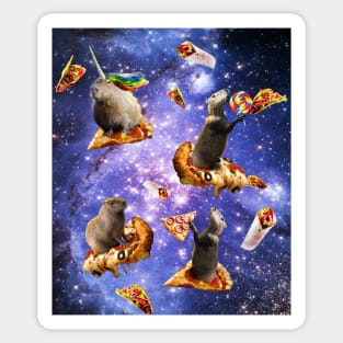 Space Capybaras Sticker